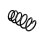 Suspension Spring Set front coil spring Ø 13.2 mm EIBACH for e.g. OPEL ASTRA