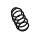 Suspension Spring Set front coil spring Ø 13.2 mm EIBACH for e.g. OPEL ASTRA