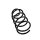 Suspension Spring Set front coil spring Ø 12.5 mm EIBACH for e.g. VOLVO S40