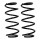 Suspension spring set front Ø 12 mm 336 mm EIBACH for e.g. OPEL ASTRA G Cara
