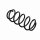 Suspension Spring Set front coil spring Ø 12 mm EIBACH for e.g. OPEL ASTRA