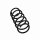 Suspension Spring Set front coil spring Ø 12 mm EIBACH for e.g. OPEL ASTRA