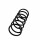 Suspension Spring Set rear coil spring Ø 12.5 mm EIBACH for FORD FOCUS
