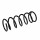 Suspension Spring Set rear coil spring Ø 12.5 mm EIBACH for FORD FOCUS