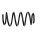 Suspension Spring Set front coil spring Ø 13.5 mm EIBACH for e.g. SAAB 9-3