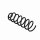 Suspension Spring Set rear coil spring Ø 10.3 mm EIBACH for VW VENTO and others