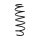 Suspension spring set rear axle Ø 11.8 mm 396 mm EIBACH for e.g. FORD MONDEO III