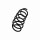 Suspension Spring Set rear coil spring Ø 11.8 mm EIBACH for FORD MONDEO