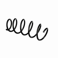 Suspension Spring Set front coil spring Ø 11.8 mm EIBACH for e.g. OPEL ASTRA