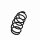 Suspension Spring Set front coil spring Ø 11.8 mm EIBACH for e.g. OPEL ASTRA