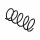 Suspension Spring Set front coil spring Ø 12.8 mm EIBACH for e.g. VOLVO S40