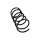 Suspension Spring Set front coil spring Ø 12.8 mm EIBACH for e.g. VOLVO S40