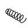 Rear Suspension Spring Set Ø 11.8 mm EIBACH for CITROËN BERLINGO and others