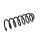 Rear Suspension Spring Set Ø 11.8 mm EIBACH for CITROËN BERLINGO and others