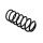 Suspension Spring Set front axle coil spring Ø 12.5 mm EIBACH for e.g. VW GOLF