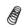 Suspension Spring Set front coil spring Ø 13.3 mm EIBACH for e.g. CITROËN XSARA