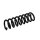 Suspension Spring Set front coil spring Ø 14.8 mm EIBACH for e.g. MB E-CLASS