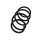Suspension Spring Set Front Axle Coil Spring Ø 14.5 mm EIBACH for BMW X3