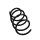 Suspension Spring Set Front Axle Coil Spring Ø 14.5 mm EIBACH for BMW X3