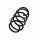 Suspension Spring Set front coil spring Ø 12.3 mm EIBACH for e.g. OPEL VECTRA