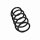 Suspension Spring Set front coil spring Ø 12.3 mm EIBACH for e.g. OPEL VECTRA