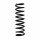 Suspension spring set car rear axle Ø 13 mm 394 mm EIBACH for BMW 7