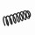 Suspension Spring Set rear axle coil spring Ø 13.3 mm EIBACH for e.g. AUDI A6