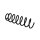 Rear Suspension Spring Set Ø 12 mm EIBACH for e.g. CITROËN BERLINGO