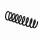 Suspension Spring Set Rear Axle Coil Spring Ø 11.8 mm EIBACH for AUDI A4
