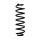 Suspension spring set rear axle Ø 11.8 mm 371 mm EIBACH for e.g. VW GOLF VI