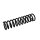 Suspension Spring Set rear axle coil spring Ø 11 mm EIBACH for e.g. AUDI 80