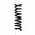 Suspension spring set front axle Ø 17 mm 450 mm EIBACH for MB S-CLASS