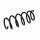 Suspension Spring Set front coil spring Ø 11.5 mm EIBACH for e.g. FORD FIESTA