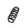 Rear Suspension Spring Set Ø 11.3 mm EIBACH for RENAULT SCÉNIC and others