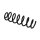Rear Suspension Spring Set Ø 11.3 mm EIBACH for RENAULT SCÉNIC and others
