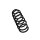 Rear Suspension Spring Set Ø 11.3 mm EIBACH for RENAULT SCÉNIC and others