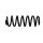 Suspension Spring Set rear coil spring Ø 12.5 mm EIBACH for e.g. VW PASSAT