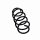 Suspension Spring Set front coil spring Ø 11.8 mm EIBACH for e.g. FORD FIESTA