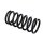 Suspension Spring Set Rear Axle Coil Spring Ø 15.8 mm EIBACH for MB PAGODE