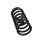 Suspension Spring Set Rear Axle Coil Spring Ø 15.8 mm EIBACH for MB PAGODE
