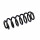 Suspension Spring Set rear axle coil spring Ø 12 mm EIBACH for e.g. AUDI A3