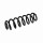 Suspension Spring Set rear axle coil spring Ø 12.5 mm EIBACH for e.g. VW GOLF