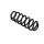 Suspension Spring Set rear axle coil spring Ø 12.3 mm EIBACH for e.g. AUDI A3