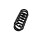 Suspension Spring Set rear axle coil spring Ø 12.3 mm EIBACH for e.g. AUDI A3