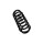 Suspension Spring Set rear axle coil spring Ø 12.3 mm EIBACH for e.g. AUDI A3