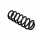 Suspension Spring Set rear axle coil spring Ø 12.5 mm EIBACH for e.g. VW GOLF