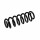 Suspension Spring Set rear axle coil spring Ø 12.5 mm EIBACH for e.g. VW GOLF