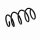 Suspension Spring Set front coil spring Ø 11.3 mm EIBACH for e.g. SKODA OCTAVIA