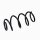 Suspension Spring Set front coil spring Ø 12.8 mm EIBACH for e.g. SKODA SUPERB