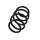 Suspension Spring Set front coil spring Ø 12.8 mm EIBACH for e.g. CUPRA LEON